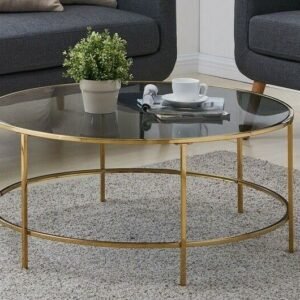 Xmbiance Minimalist Round Nesting Table (Six-Leg Design) – RP1CT