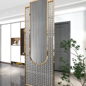 Arched Radiance Divider Metal Partition - LMP3